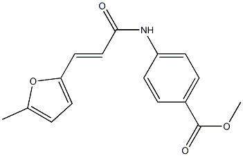 methyl 4-[[(E)-3-(5-methylfuran-2-yl)prop-2-enoyl]amino]benzoate