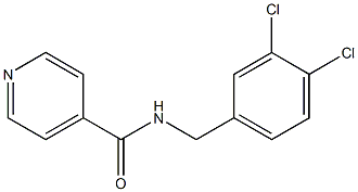 N-[(3,4-dichlorophenyl)methyl]pyridine-4-carboxamide