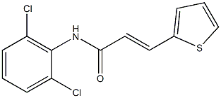 (E)-N-(2,6-dichlorophenyl)-3-thiophen-2-ylprop-2-enamide