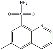 6-methylquinoline-8-sulfonamide Struktur