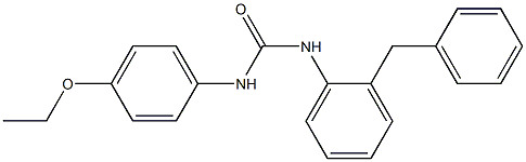 1-(2-benzylphenyl)-3-(4-ethoxyphenyl)urea Struktur