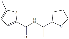 5-methyl-N-[1-(oxolan-2-yl)ethyl]furan-2-carboxamide Struktur