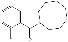 azocan-1-yl-(2-fluorophenyl)methanone Struktur