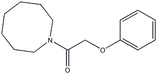 1-(azocan-1-yl)-2-phenoxyethanone Struktur