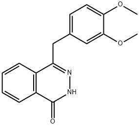 4-[(3,4-dimethoxyphenyl)methyl]-2H-phthalazin-1-one Struktur