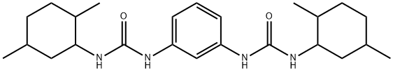 1-(2,5-dimethylcyclohexyl)-3-[3-[(2,5-dimethylcyclohexyl)carbamoylamino]phenyl]urea Structure