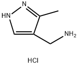 (5-methyl-1H-pyrazol-4-yl)methanamine hydrochloride Struktur