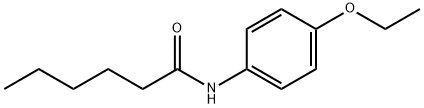 N-(4-ethoxyphenyl)hexanamide Struktur