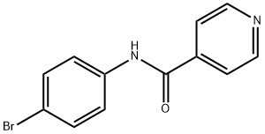 N-(4-bromophenyl)pyridine-4-carboxamide Struktur