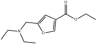 ethyl 5-(diethylaminomethyl)furan-3-carboxylate Struktur