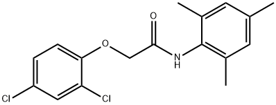 2-(2,4-dichlorophenoxy)-N-(2,4,6-trimethylphenyl)acetamide Struktur