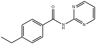 4-ethyl-N-pyrimidin-2-ylbenzamide Structure