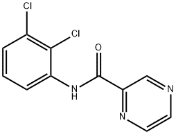 N-(2,3-dichlorophenyl)pyrazine-2-carboxamide Struktur