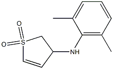 N-(2,6-dimethylphenyl)-1,1-dioxo-2,3-dihydrothiophen-3-amine Struktur