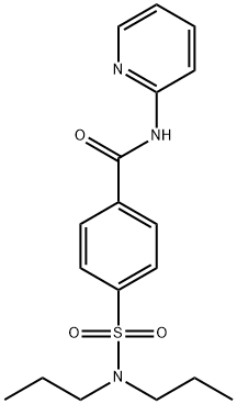 4-(dipropylsulfamoyl)-N-pyridin-2-ylbenzamide Struktur