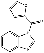 benzimidazol-1-yl(furan-2-yl)methanone Struktur