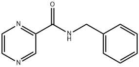 N-benzylpyrazine-2-carboxamide Struktur