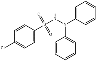 4-chloro-N',N'-diphenylbenzenesulfonohydrazide Struktur