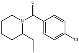 (4-chlorophenyl)-(2-ethylpiperidin-1-yl)methanone Struktur