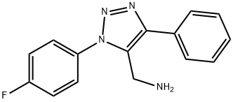 4-fluoro-N-[(5-phenyl-2H-triazol-4-yl)methyl]aniline Struktur