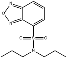 N,N-dipropyl-2,1,3-benzoxadiazole-4-sulfonamide Struktur