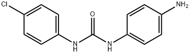 1-(4-aminophenyl)-3-(4-chlorophenyl)urea Struktur