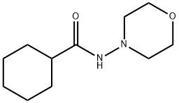 N-morpholin-4-ylcyclohexanecarboxamide Struktur