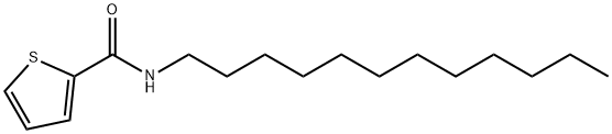 N-dodecylthiophene-2-carboxamide Struktur