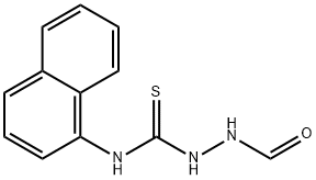 N-(naphthalen-1-ylcarbamothioylamino)formamide Structure