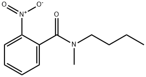 N-butyl-N-methyl-2-nitrobenzamide Struktur