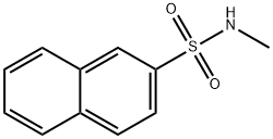 N-methylnaphthalene-2-sulfonamide Struktur