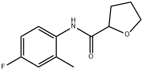 N-(4-fluoro-2-methylphenyl)oxolane-2-carboxamide Struktur