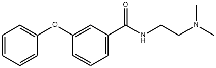 N-[2-(dimethylamino)ethyl]-3-phenoxybenzamide Struktur