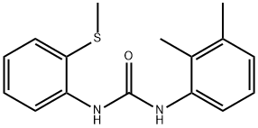 1-(2,3-dimethylphenyl)-3-(2-methylsulfanylphenyl)urea Struktur