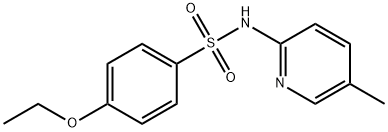 4-ethoxy-N-(5-methylpyridin-2-yl)benzenesulfonamide Struktur