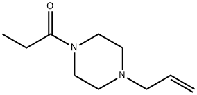 1-(4-prop-2-enylpiperazin-1-yl)propan-1-one Structure