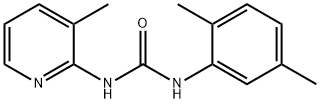 1-(2,5-dimethylphenyl)-3-(3-methylpyridin-2-yl)urea Struktur