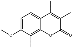 7-methoxy-3,4,8-trimethylchromen-2-one|