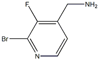 (2-Bromo-3-fluoro-pyridin-4-yl)-methyl-amine Struktur