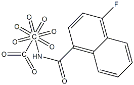 4-fluoro-N-(2-octoxyethyl)naphthalene-1-carboxamide Struktur