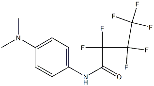 N-[4-(dimethylamino)phenyl]-2,2,3,3,4,4,4-heptafluorobutanamide