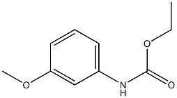 ethyl N-(3-methoxyphenyl)carbamate Struktur