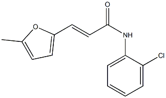 (E)-N-(2-chlorophenyl)-3-(5-methylfuran-2-yl)prop-2-enamide Struktur