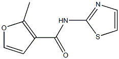 2-methyl-N-(1,3-thiazol-2-yl)furan-3-carboxamide Struktur