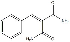 2-benzylidenepropanediamide Struktur