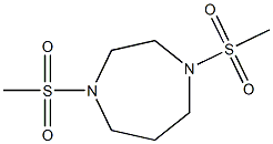 1,4-bis(methylsulfonyl)-1,4-diazepane Struktur