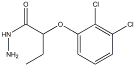 2-(2,3-dichlorophenoxy)butanehydrazide Structure