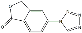 5-(tetrazol-1-yl)-3H-2-benzofuran-1-one Struktur