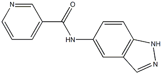 N-(1H-indazol-5-yl)pyridine-3-carboxamide Struktur