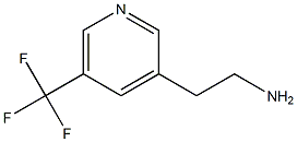 2-(5-Trifluoromethyl-pyridin-3-yl)-ethylamine Struktur